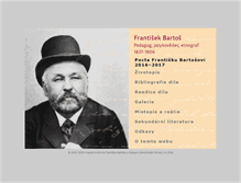 Tablet Screenshot of frantisekbartos.cz